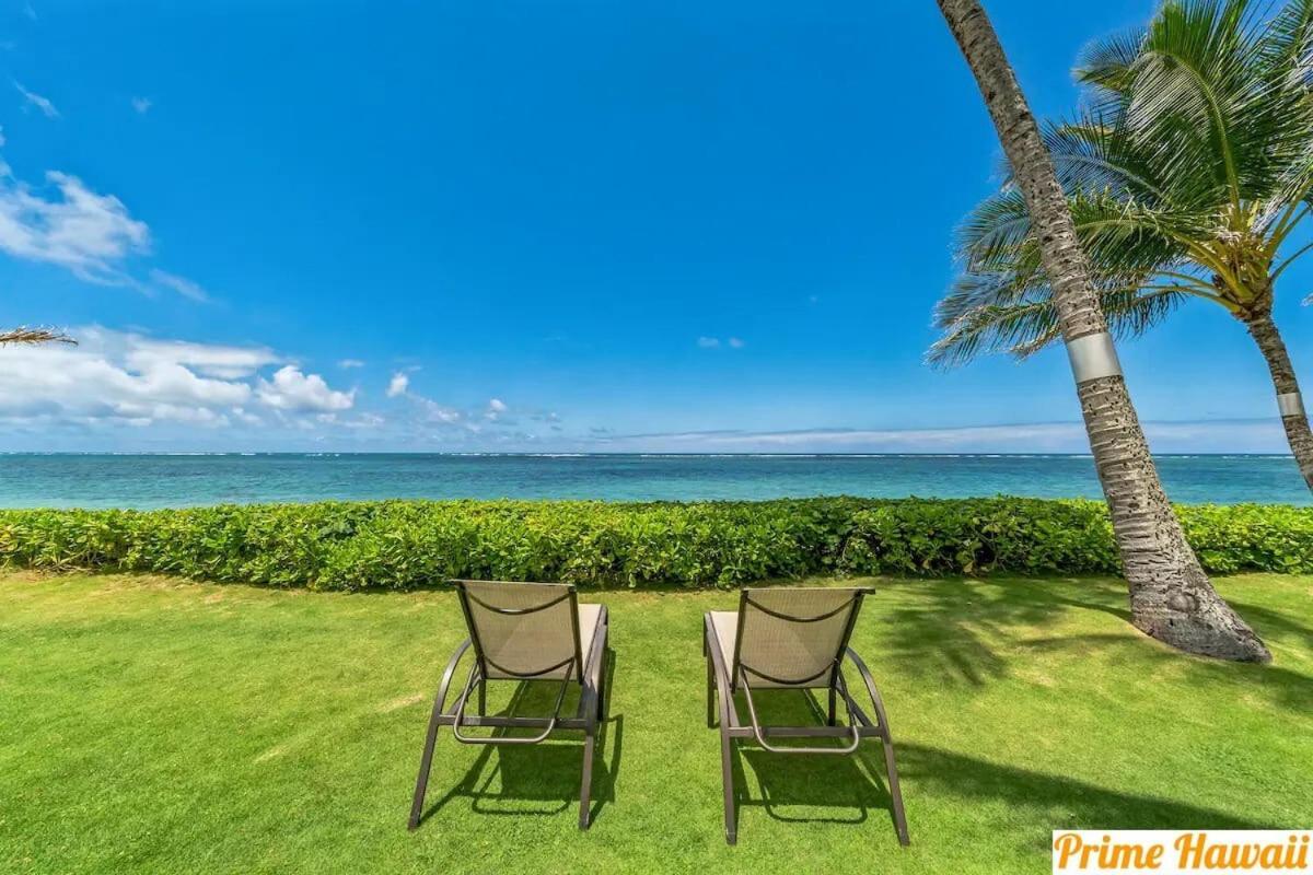 Beautiful Beachfront Condo Laie Extérieur photo
