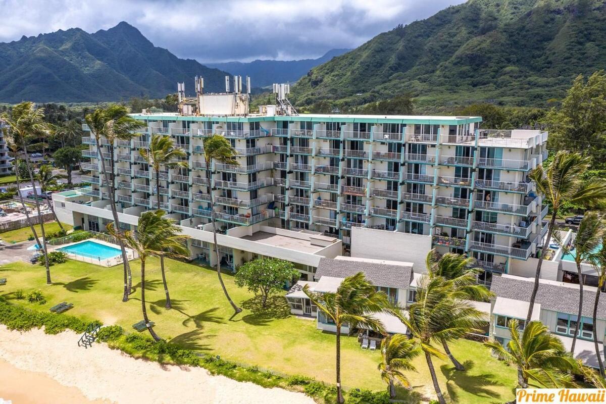 Beautiful Beachfront Condo Laie Extérieur photo