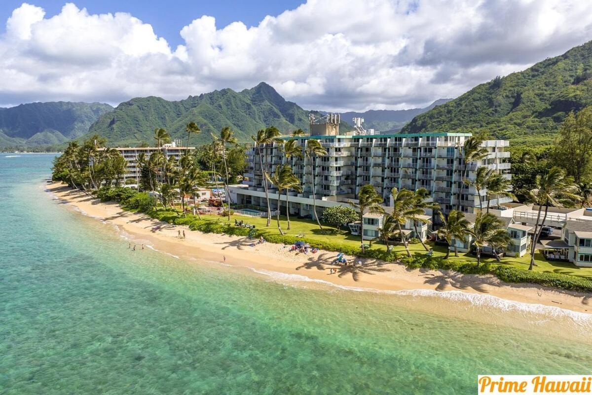 Beautiful Beachfront Condo Laie Extérieur photo