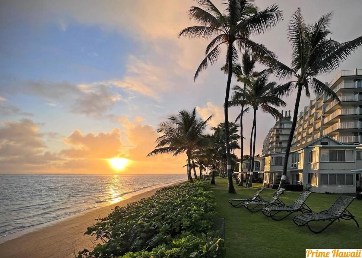 Beautiful Beachfront Condo Laie Extérieur photo